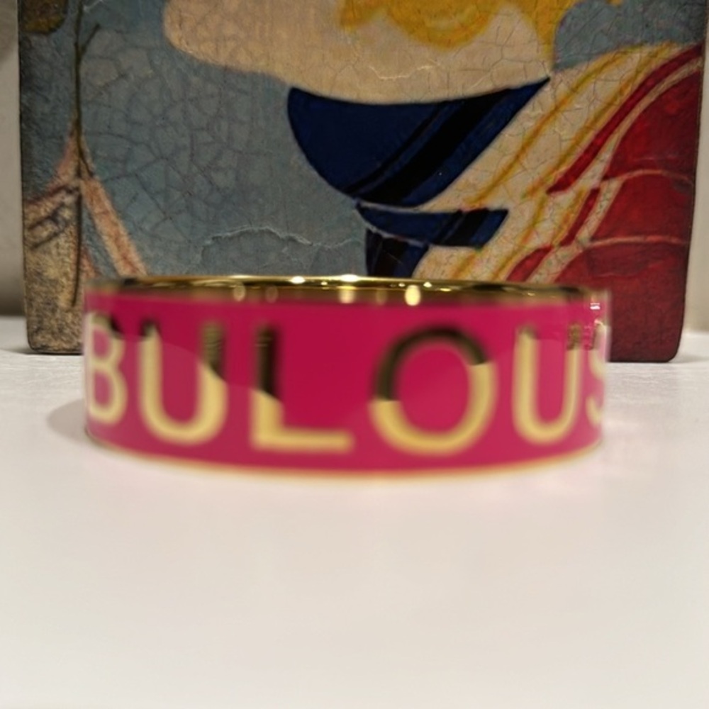 Barbie Pink and Gold Bangle - "Always Fabulous" 2014 EUC - Picture 3 of 9